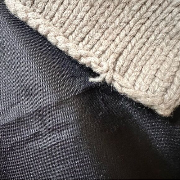 Julie Fagerholt, Heartmade Hooded Beige embellished Wool Angora Cardigan Size S - Picture 16 of 16